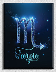 Scorpio Blue Art
