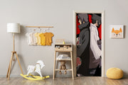 Naruto And Itachi Anime Self Adhesive Sticker For Door