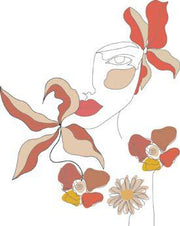 Abstract Lady Wallpaper
