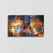 Two Faced Golden Buddha