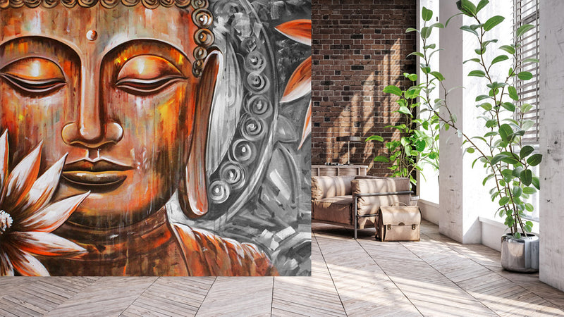 Lord Buddha Customised Wallpaper