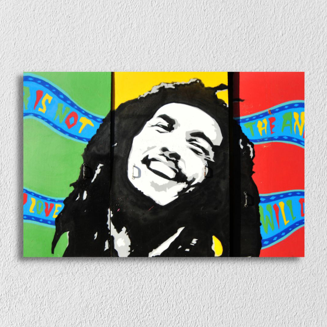 Bob Marley Pop Art