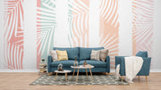 Banana Leaf Pastel Wallpaer