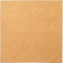 Brown Shaped 3D Foam Panel