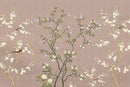 Brown Fern Fables Chinoiserie Wallpaper