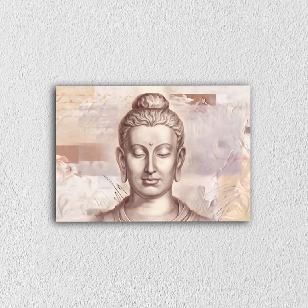 Sculpt White Gautam Buddha