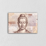 Sculpt White Gautam Buddha
