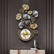 Leaf Bunch Wall Clock