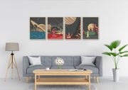 Space Wall Art, Set Of 4