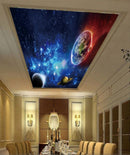 Planets Ceiling Wallpaper for wall