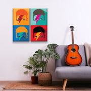 David Bowie Pop Art, Set Of 2