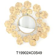 Floral Burst Wall hanging Mirror art