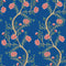 Floral Pattern Chinoiserie Wallpaper