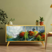 Asian Oriental Trees Sticker