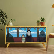 Spirited Away Blue Sticker
