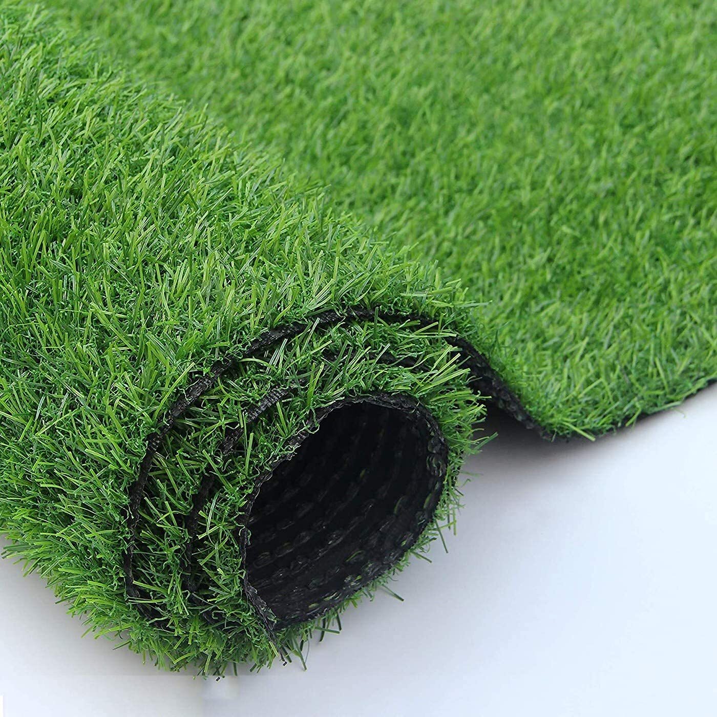 Fresh From Loom Artificial Green Grass Mat for Balcony Living Room Lawn Roll Floor Carpet Waterproof Washable 35mm