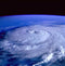 Cyclone View From Space  wall covering
