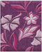 5D Modern Flower Design Wallpaper Roll
