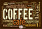Cafe Coffee Names wall covering