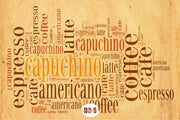 Cafe Coffe Wallpaper wall covering