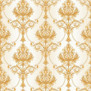 Shine Damask Straight Florral Pattern