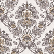 Shine Damask Wallpaper Roll