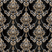 Shine Dark Colour Damask