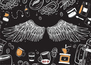 Lucifer Wings Customised Wallpaper wall covering