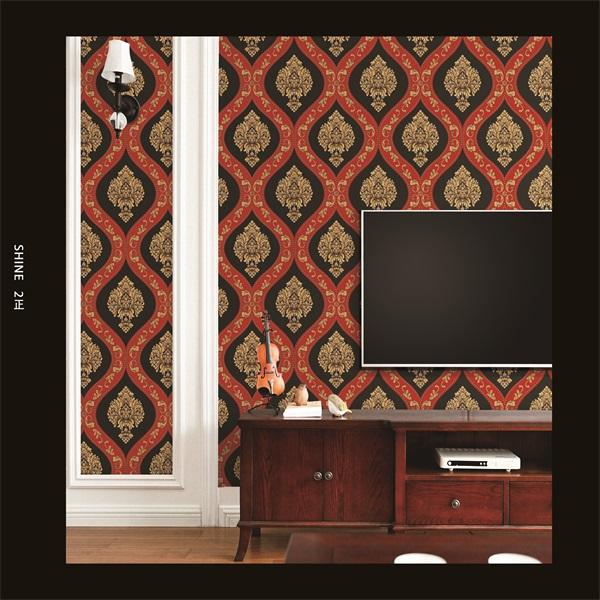 Shine Damak In Geometrical Pattern