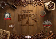 Fresh Coffee wall covering