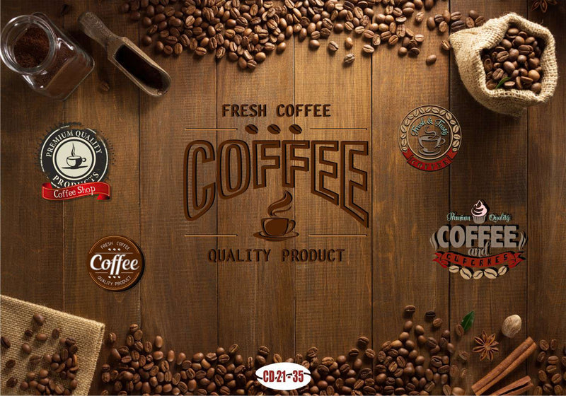 Fresh Coffee wall covering