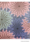 Star City Spike Flower Wallpaper roll