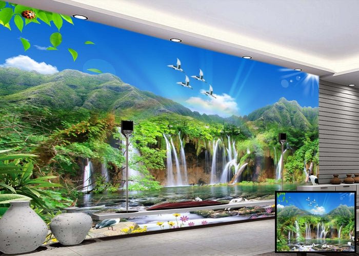 Pleasent Weather wall covering