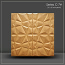 3D Foam Panel C series Geometric Design