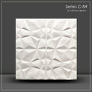 3D Foam Panel C series Geometric Design