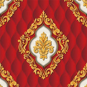 Shine Foam Damask Wallpaper Roll