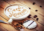 Morning Coffee wall covering