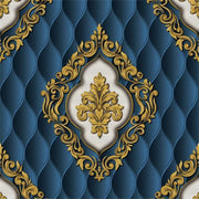 Shine Foam Damask Wallpaper Roll
