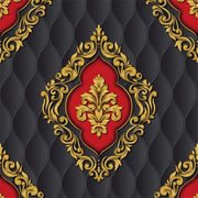 Shine Foam Damask Wallpaper Roll