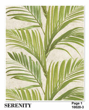 Serenity Palms Tree Wallpaper Roll