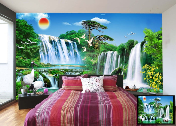 Landscape wall covering