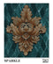 Sparkle Damask Wallpaper Roll