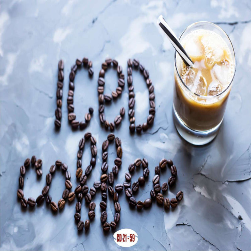 Iced Coffee wall covering