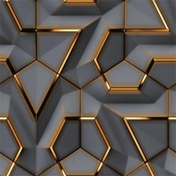 Shine Geometric Shapes Wallpaper Roll