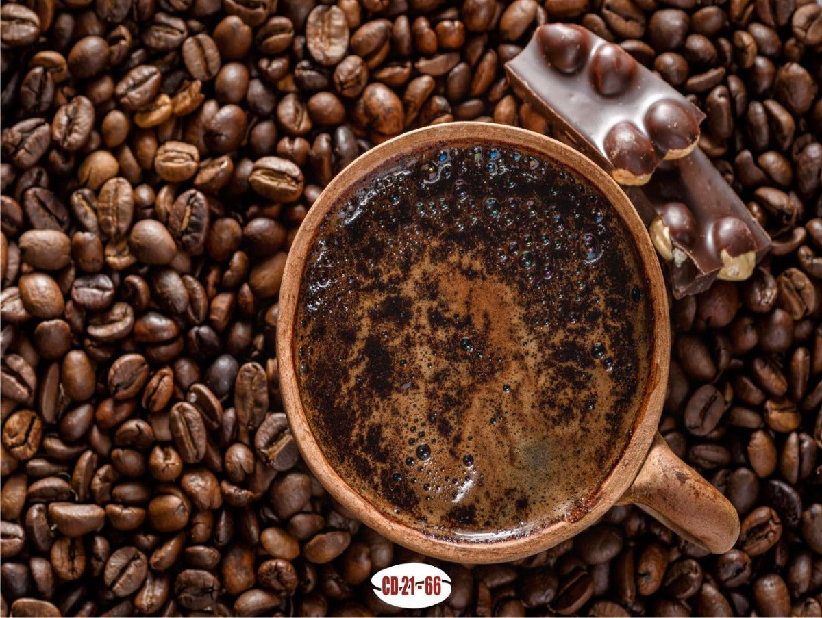 Dark Coffee wall covering