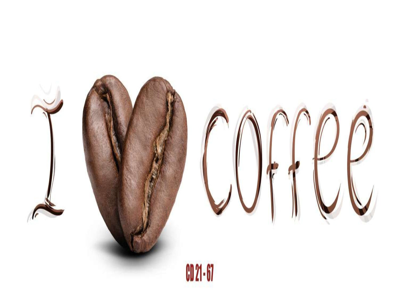 I love coffee wall covering