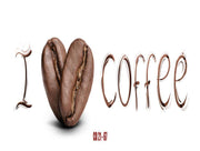 I love coffee wall covering