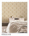 Stella Bright Damask Wallpaper Roll