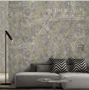 Shining Geometric Pattern Line Wallpaper Roll