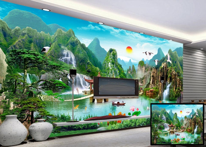 Beautiful Scenery wall covering